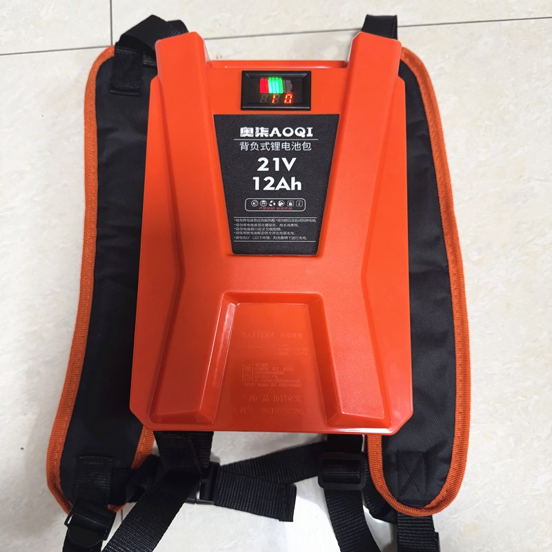 电动割草机绿篱机采茶机充电式背包锂电池2O1V12AH电池园林