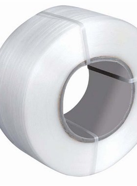 净重10kg长约3000米 透明新料白色现货PP打包带 机用打包带I半自