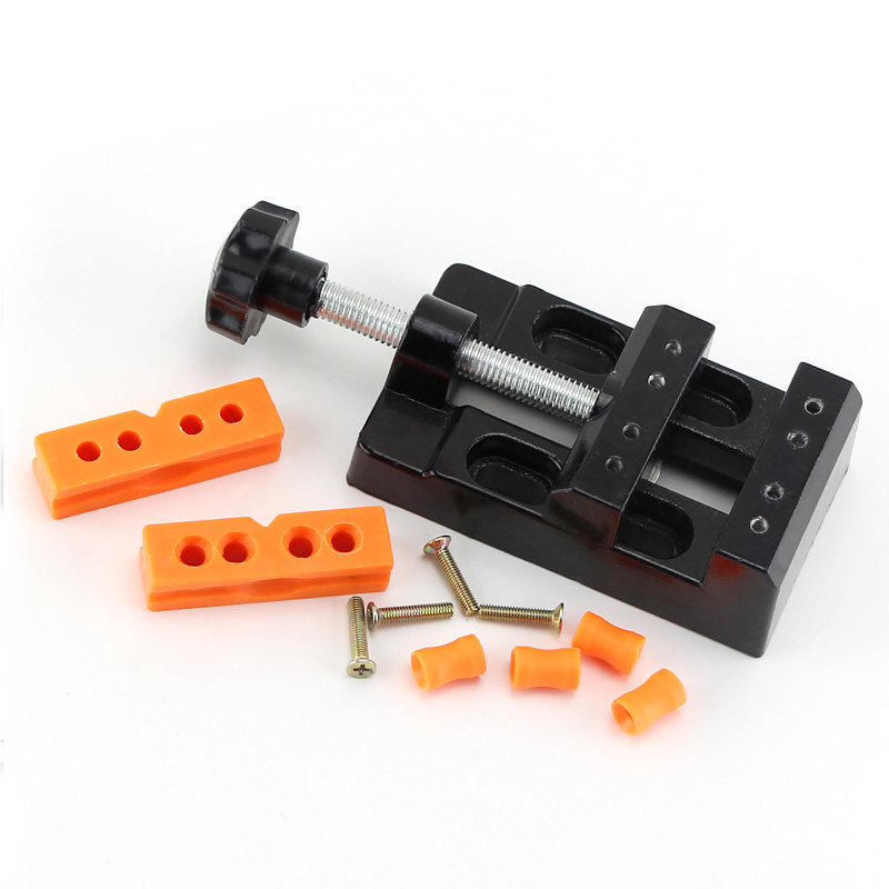 台钳模型打磨台钳平口钳桌虎钳微雕文玩菩提玉P石核桃手工雕刻工