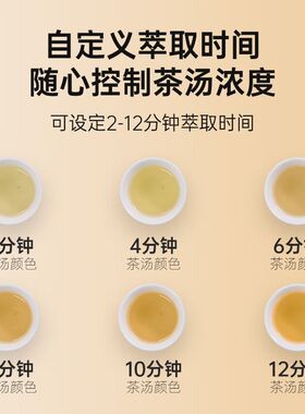 集米煮茶器家用蒸汽喷淋式电茶炉全自动泡茶壶O便携养生壶办公桌S