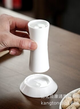 厂家供应举一反三陶瓷酒具 白酒黄酒清酒白酒杯套装 酒厂加工logo