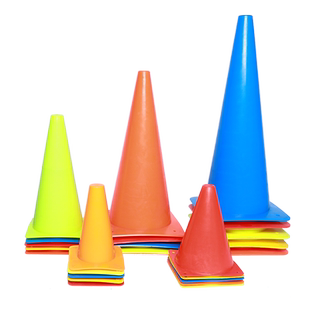 足球训练器材标志桶障碍物篮球综合训练装备雪糕筒路障步伐训练器