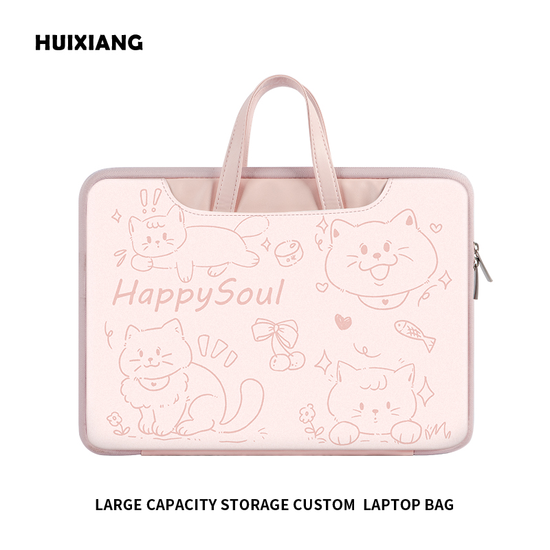 原创小众手提电脑包大容量设计