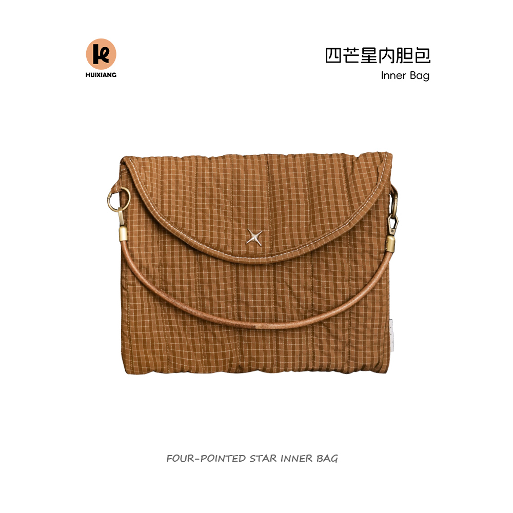 汇翔小众星星笔记本电脑包女生手提适用苹狗macbook14寸macbookair内胆包华为matebook保护套15寸平板包
