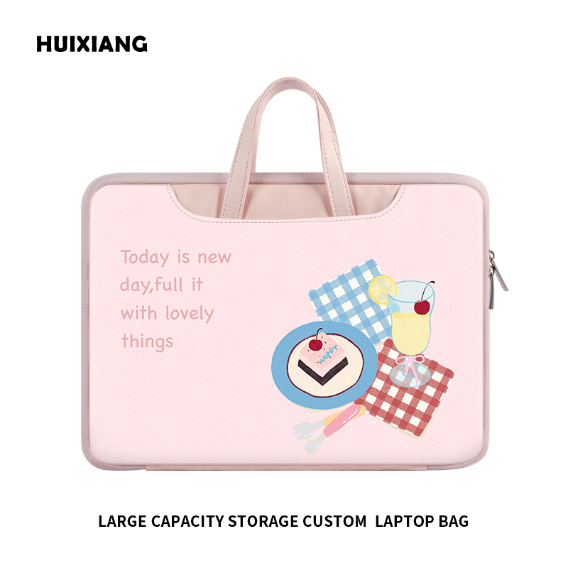 女生笔记本适用电脑包手提斜挎