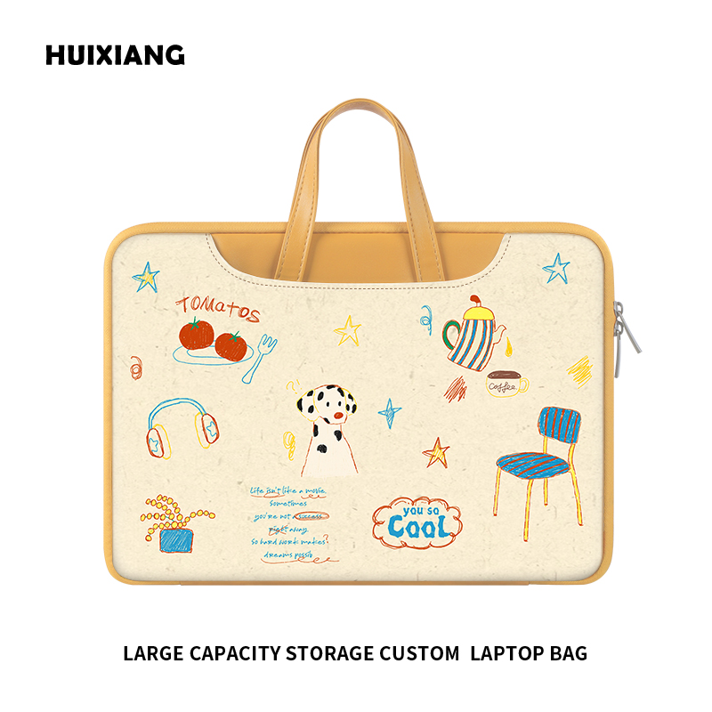 女生笔记本适用电脑包手提斜挎