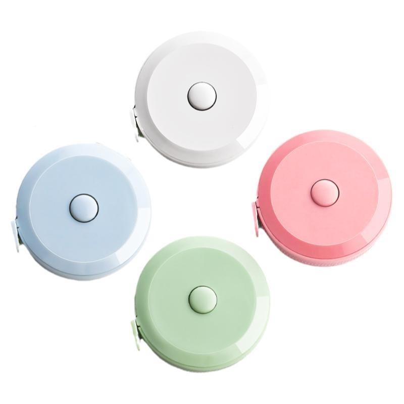 日本精工卷尺家用l软尺皮尺迷你小型量裁缝米尺维度三围2m测量身