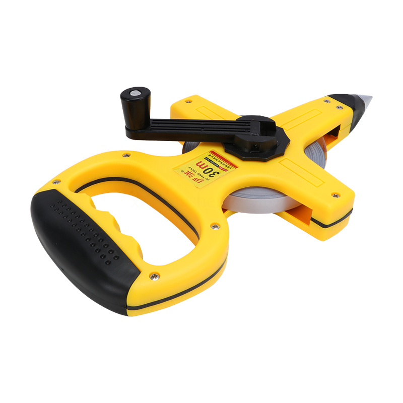 沪洋架式钢卷尺30米50米工业z级耐磨防锈卷尺塑壳高精度优质钢卷