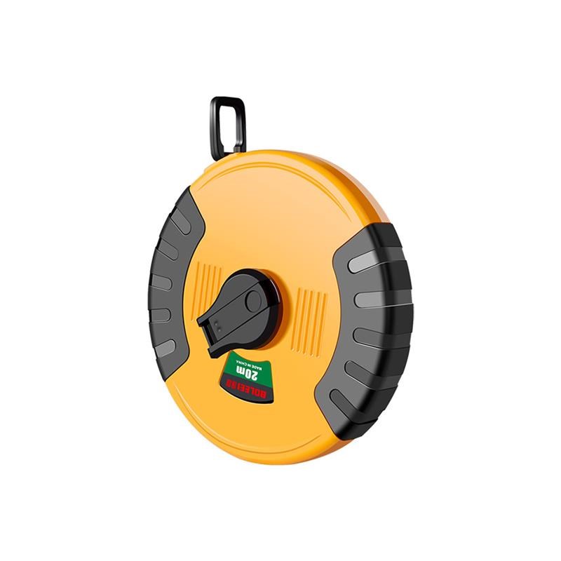 德国精工皮尺50米100米u布皮卷尺20/30米软尺工程测量纤维盘尺