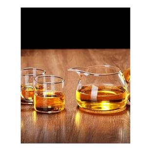 家用 耐热玻璃公道杯加厚分茶器带茶漏斗泡茶公杯滤网高档2025新款
