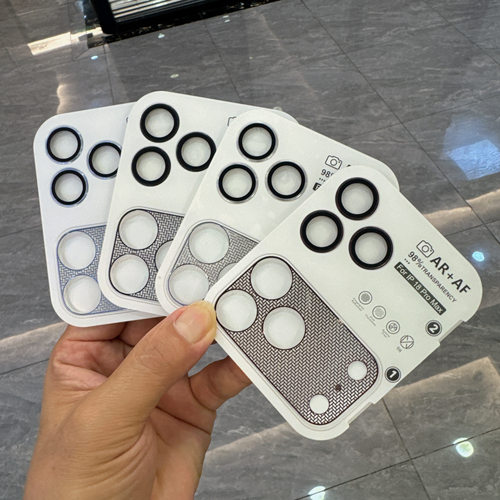 适用苹果18Pro Max蝉翼手机镜头膜AR增透18Pro全包金属底座保护膜