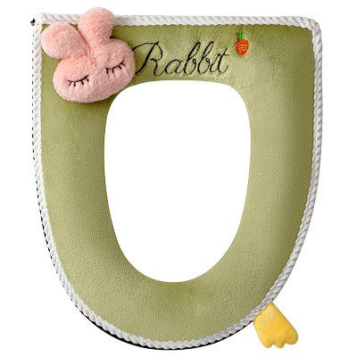 毛绒可爱风防水四季通用坐垫圈