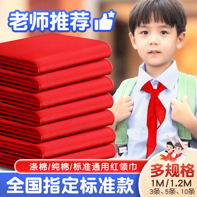 红领巾小学生通用纯棉小学专用