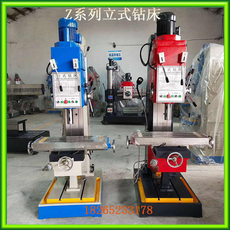 大河立钻Z5140Z5150立式钻床数控自动钻孔立钻5140方立柱立式钻床