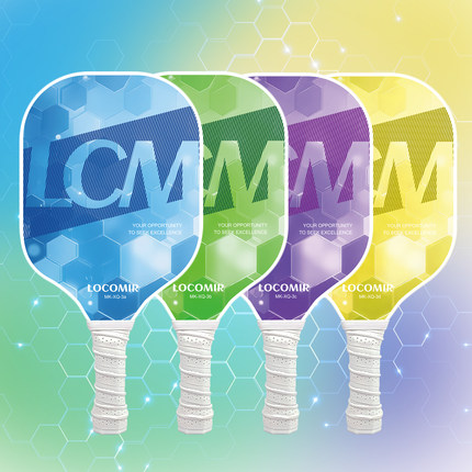 匹克球拍玻璃纤维轻盈耐用学生通用比赛训练球拍