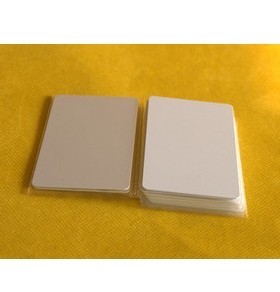 原装S50 白色ic卡 ;13.56mhz;贴塑膜;进口芯片 进口S50 IC卡