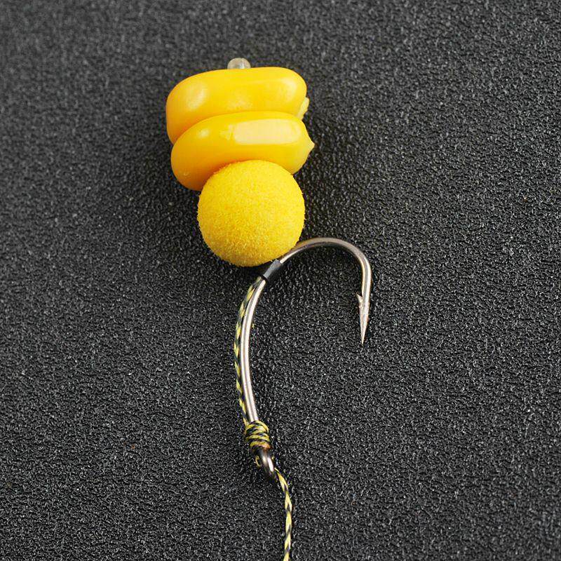 简站反离底钓双钩欧法式飞德钓组欧鲤钓库钓反底组浮球钩钓鱼