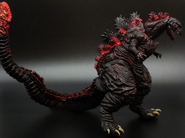 真红莲哥斯拉玩具2016手办模型Godzilla可动机械怪兽之王摆件NECA-封面