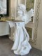 玄关雕塑摆件欧式 复古天使落地摆件托盘客厅玄关钥匙创意桌面装 饰