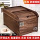 米桶盒子510米缸面箱家用小号203040斤2 实木储米箱防虫防潮装