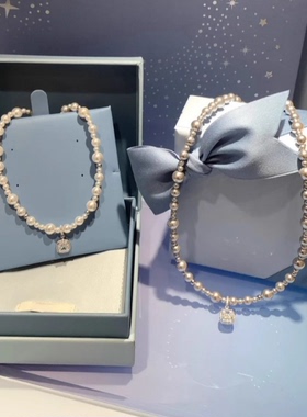 何家原厂925纯银气泡方糖项链轻奢气泡双层耳环破碎星云手链