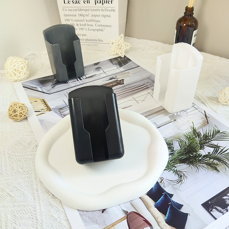 遥控器收纳盒文具挂架电视壁挂式收纳固定底座墙上置物架空调