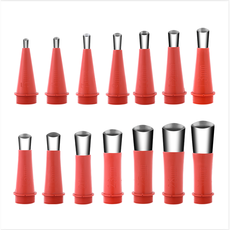 不锈钢胶嘴打胶神器玻璃结构胶专用胶枪配件鸭嘴型门窗外墙多功能