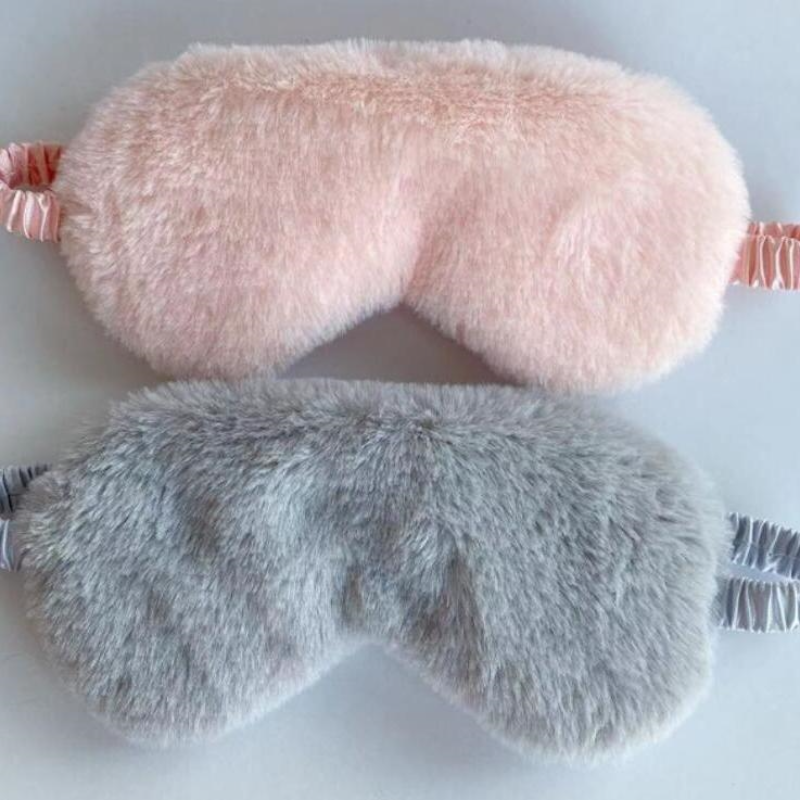 卡通眼罩毛绒睡眠眼罩夏季男女学生不压眼