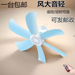 夹扇叶四叶台扇家用 夹床头学生寝室办公室聪五超夹扇台迷你风扇