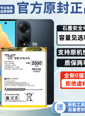 帝彪适用oppoA98电池5G版F23手机OnePlus一加 nord ce3lie大容量nordn30扩容魔改电板BLP989
