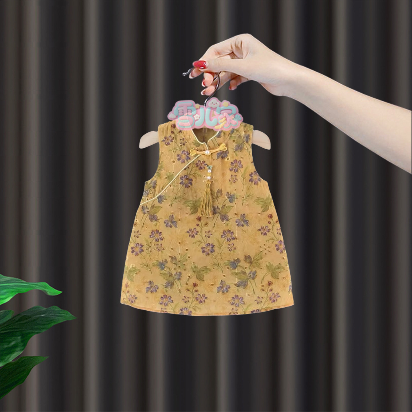 宝宝旗袍裙子女童夏季连衣裙图片