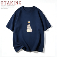 "【 Spirited Away 】 Ghibli Studio Hayao Miyazaki Animation Fan Art Pure Cotton Summer Versatile Neutral T-shirt. thumbnail 3