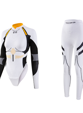 NONO运动压缩衣 滑雪滑冰健身户外女款连体长裤七分绫波丽EVA