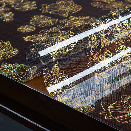 欧式餐桌垫防水防油软玻璃桌布