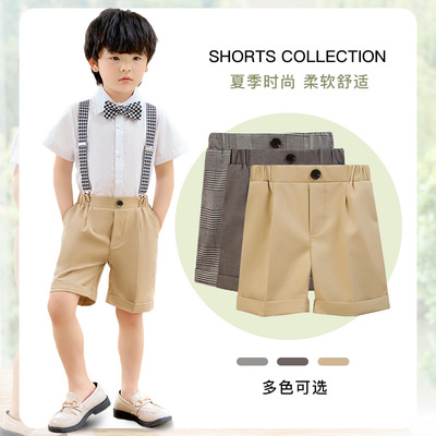 短裤西裤夏季裤子英伦校服儿童