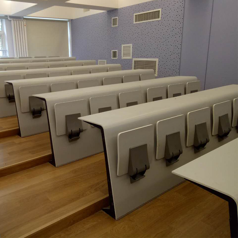 IEQ多媒体阶梯教室课桌椅会议室大学学校报告厅联排固定脚椅子