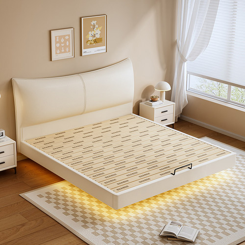 小户型省空间薄床头静音悬浮床