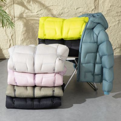 高充绒90白鸭绒户外保暖羽绒服