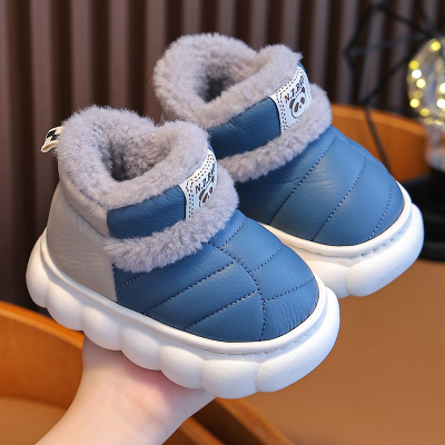 铃铛精灵儿童冬季卡通棉鞋