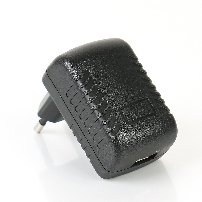 5v2a欧规电源适配器5v1a克风智能USB输出无线充电头适配器