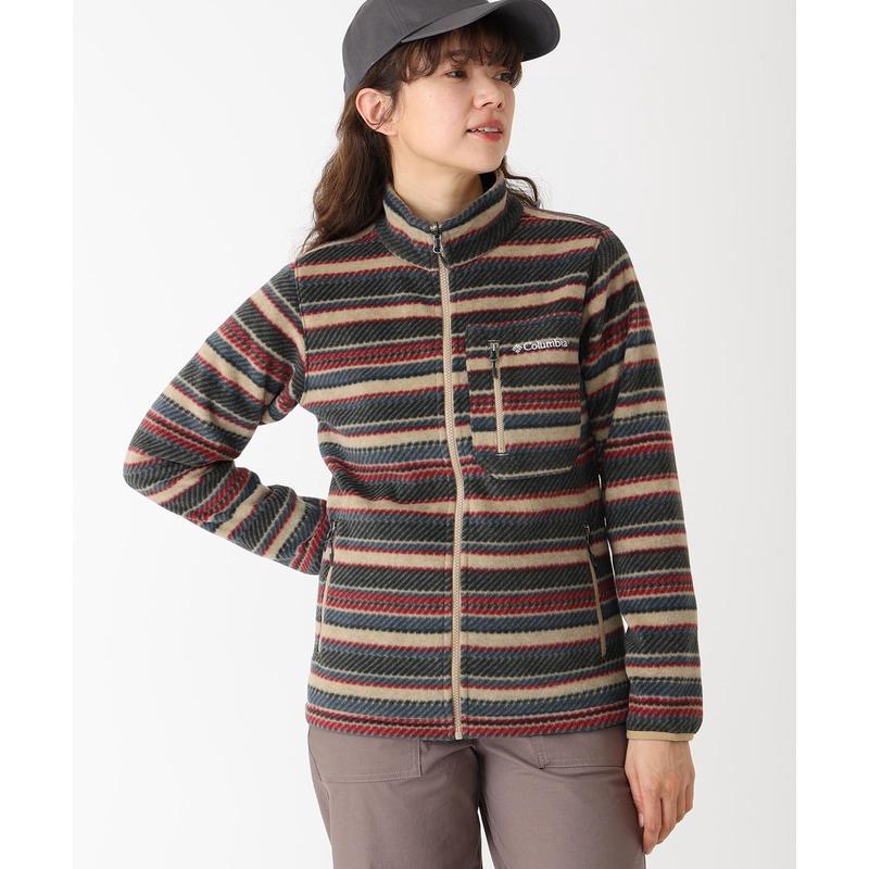 Columbia哥伦比亚女士抓绒衣保暖防风耐用户外夹克立领长袖