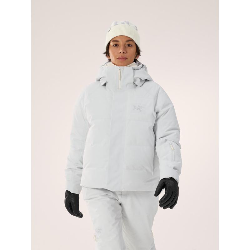 Arcteryx始祖鸟女士羽绒服防水防风保暖户外外套短款连帽