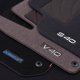 绒面地毯沃尔沃S90脚垫带原车固定卡扣c30s40v60S90s80防滑无异味