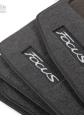 22款福克斯专用脚垫三厢绒面 老款两厢经典福克斯ST原车卡扣地毯