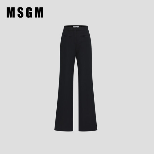 MSGM春夏女士西装裤直筒