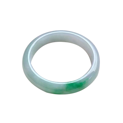 翠秦之皇辣绿圆条手镯 圈口55.6-57 天然翡翠A货缅甸玉石种好色好