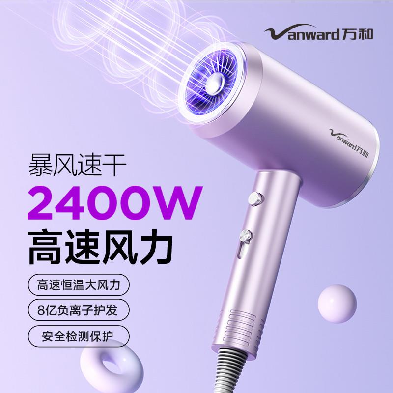 韩式家用吹风机大功率理发店风冷热负离子电吹风发廊大风力静音吹