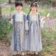 夏季 儿童国学唐装 薄款 中国风套装 演出服 女童古装 汉服男童2025新款