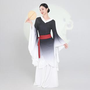 新款中国风古典舞蹈服《墨梅》金刚舞蹈诗意剧目同款《缠》艺考服