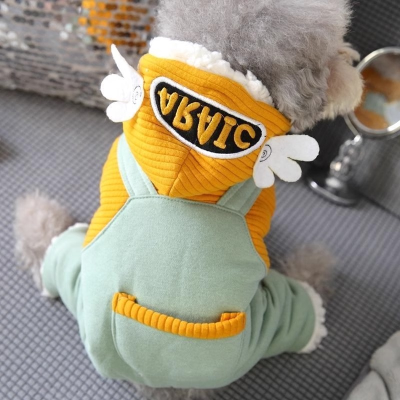 狗狗衣服秋冬款加厚泰迪博美比熊